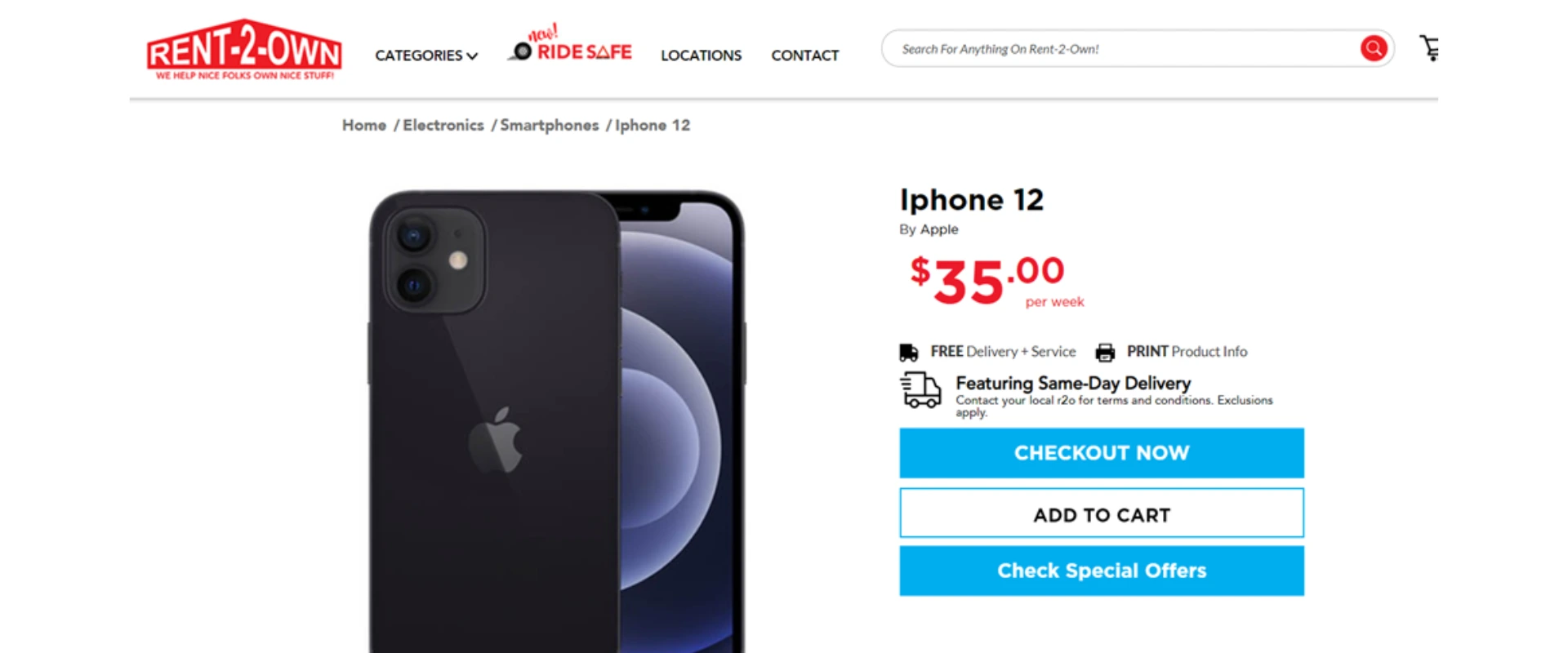 Step 2: Select The Product Step 2: Select The Product